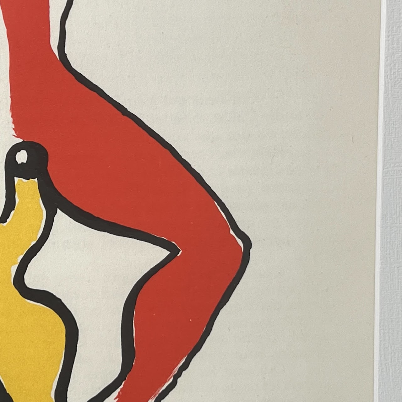 Alexander Calder 'Un Patriot' Derriere de Miroir Lithograph Plate, 1963