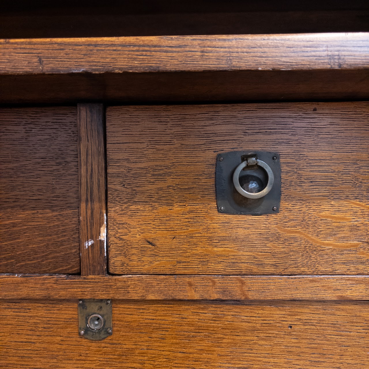 Early 20th C. Stickley Bros. Mission Oak Hutch Sideboard