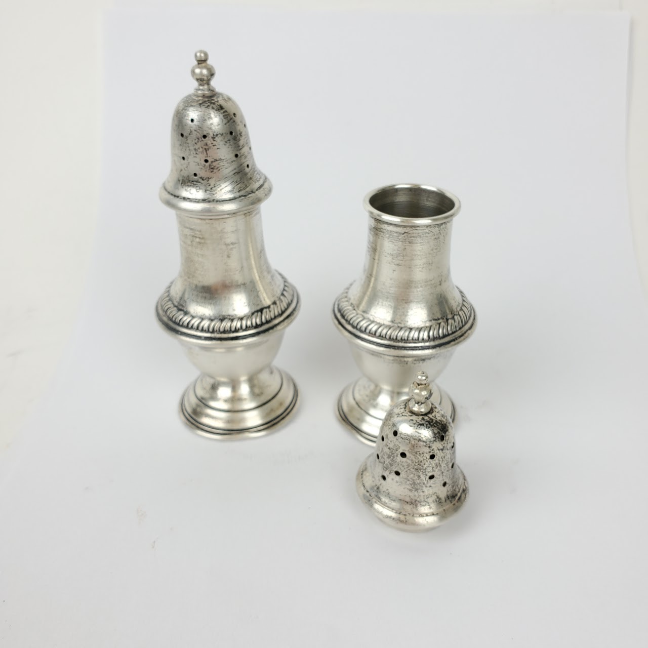 Sterling Silver Salt and Pepper Shakers