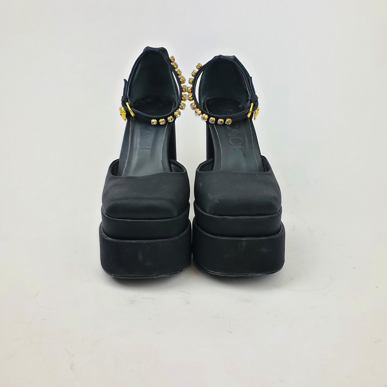 Versace Chunky Platform Heels