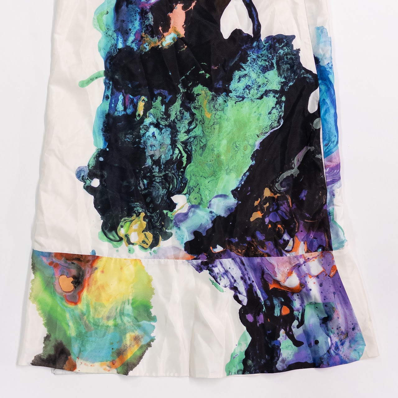 Chloé Silk Abstract Mini Dress