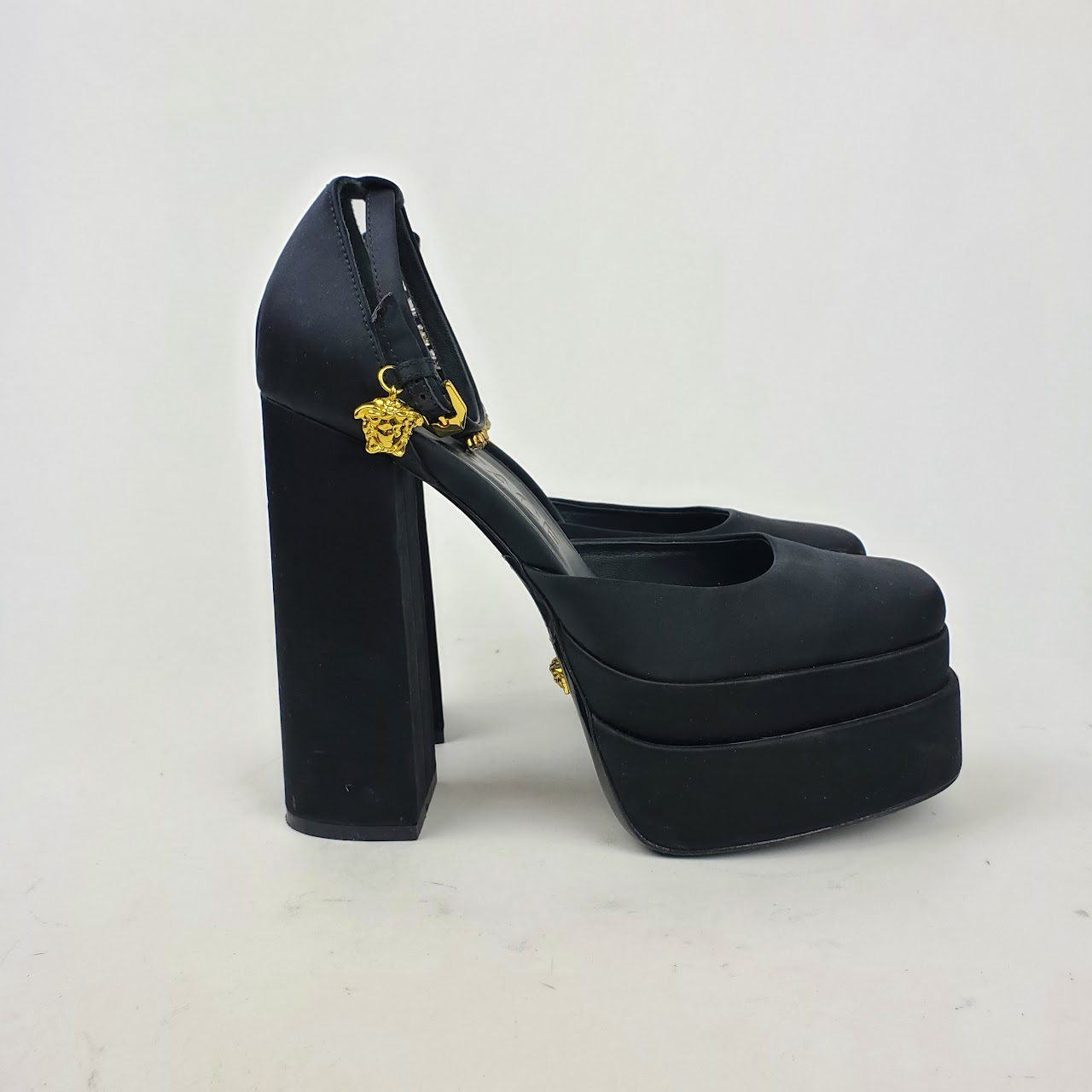 Versace Chunky Platform Heels