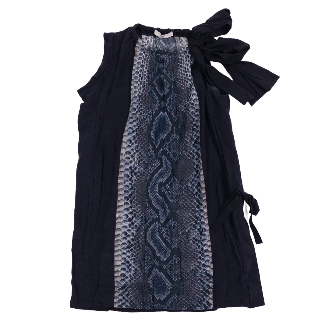 Prada Sleeveless Snakeskin Tunic