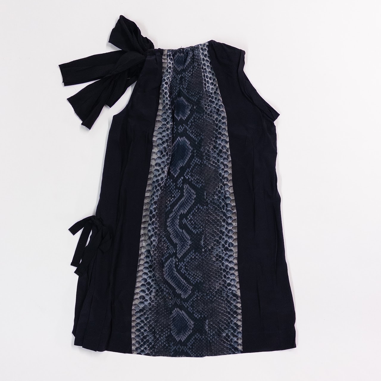 Prada Sleeveless Snakeskin Tunic