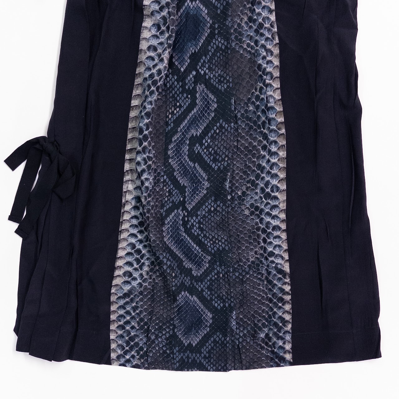 Prada Sleeveless Snakeskin Tunic