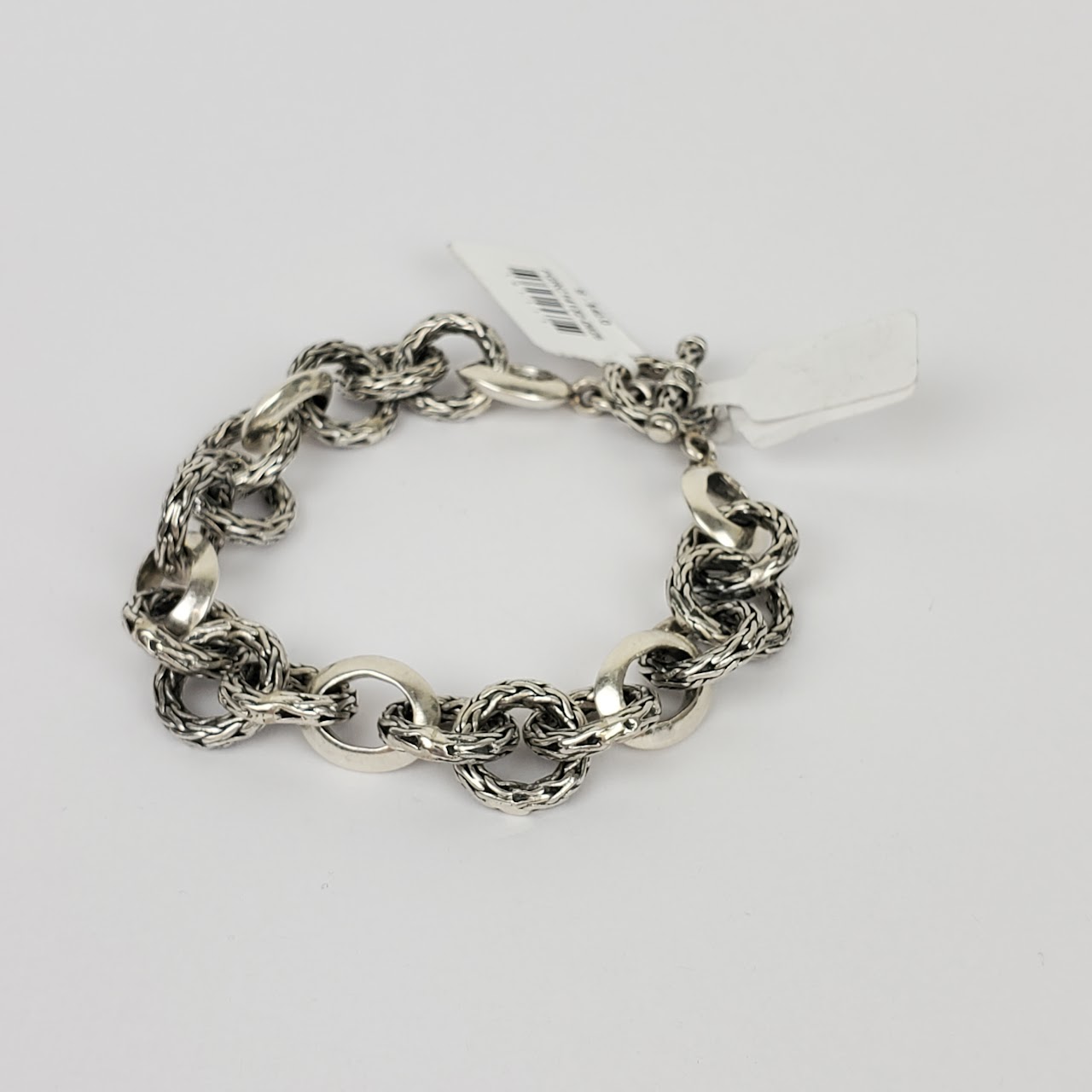 Phillip Gavriel Sterling Silver Royal Chain Cable Loop Bracelet