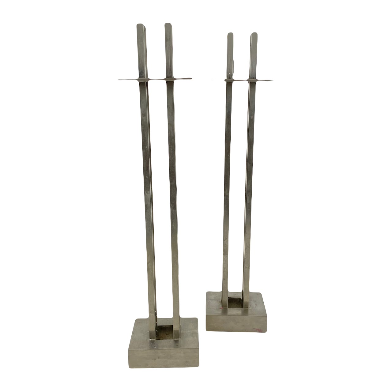 Nan Swid Design Tall Candle Holder Pair