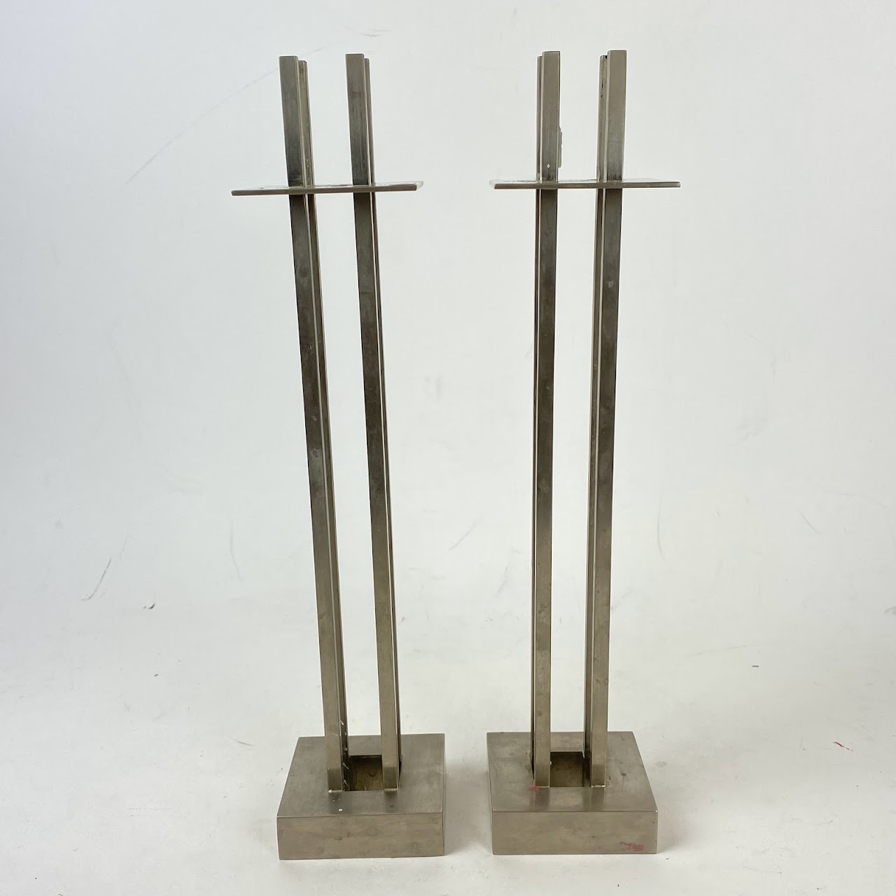 Nan Swid Design Tall Candle Holder Pair