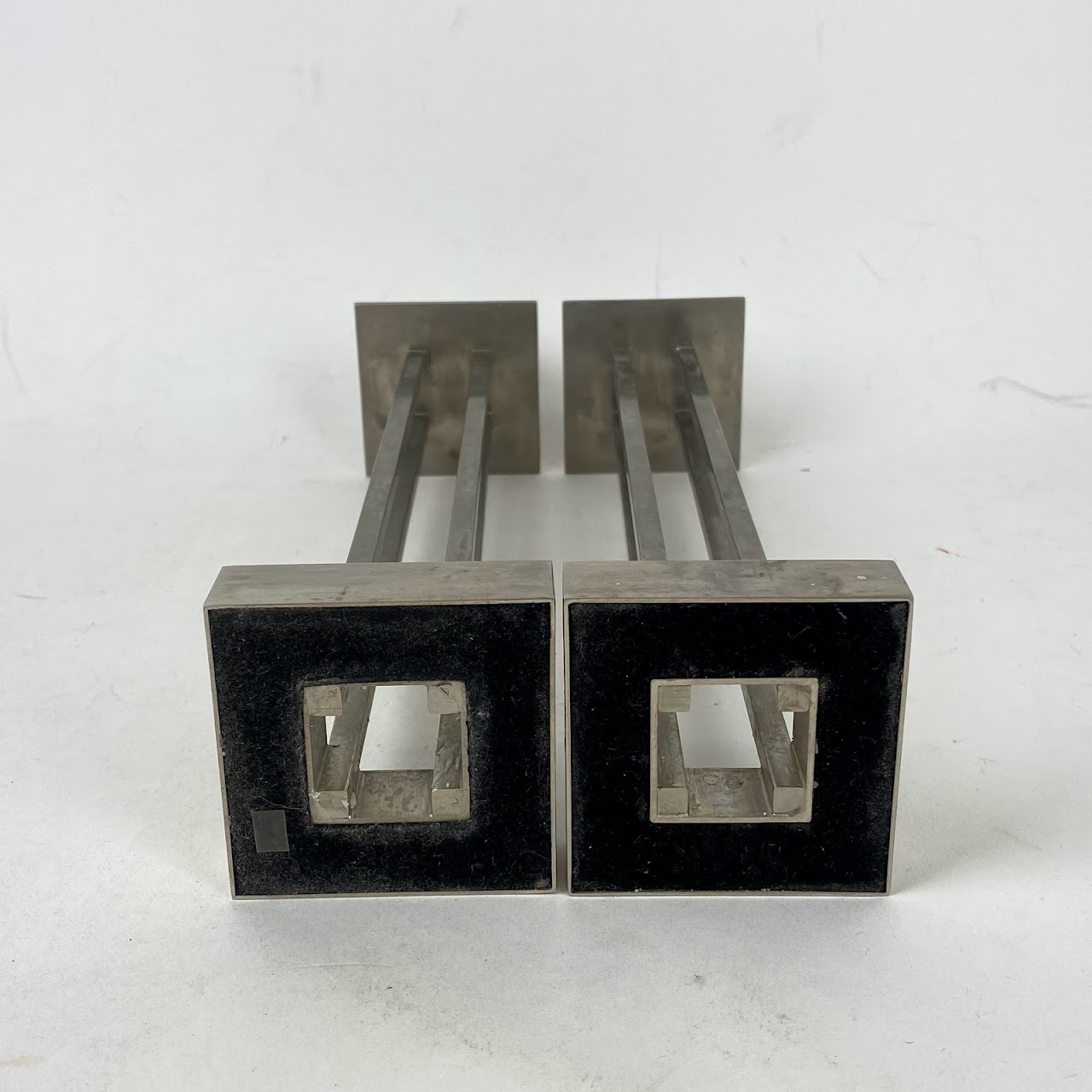 Nan Swid Design Tall Candle Holder Pair