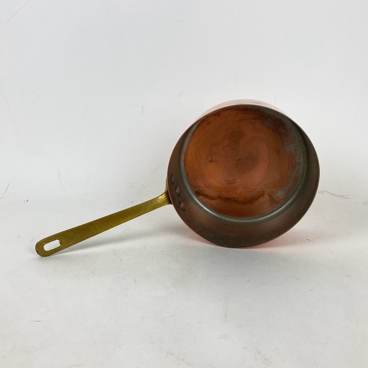 Copper Sauce Pan Pair