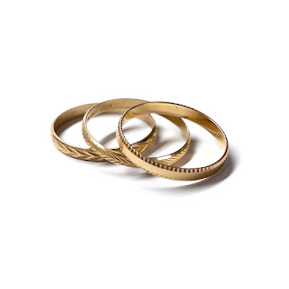 18K Gold Milor Stacking Ring Trio