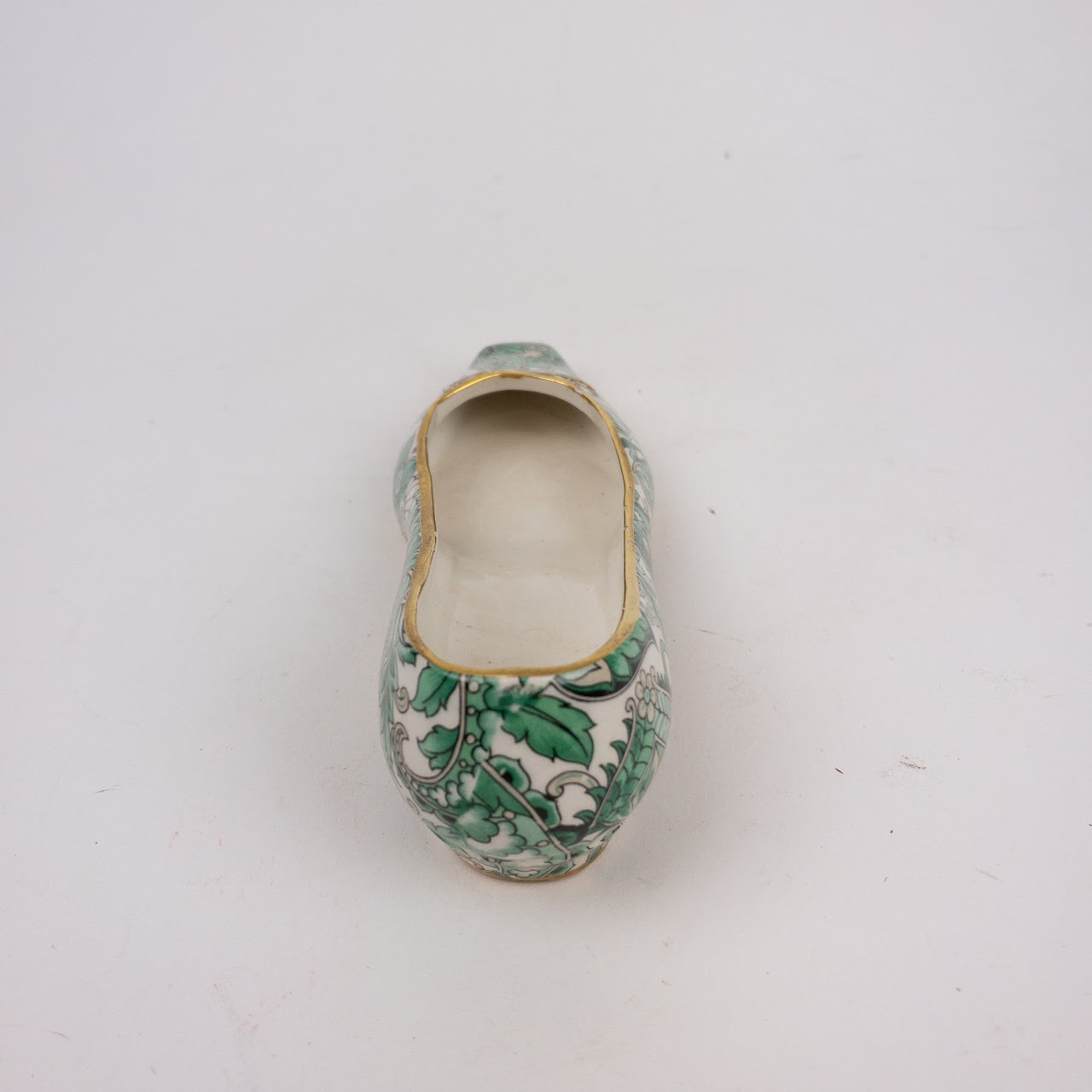 Mottahedeh Vintage Porcelain Shoe Object