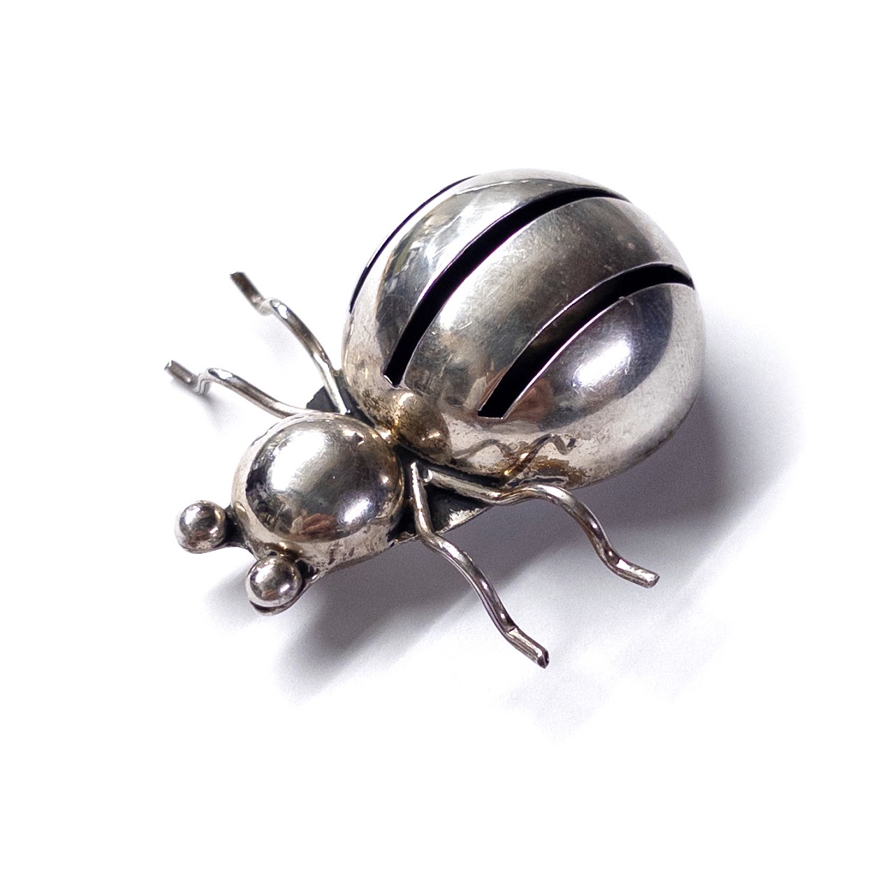 Sterling Silver Spider Brooch