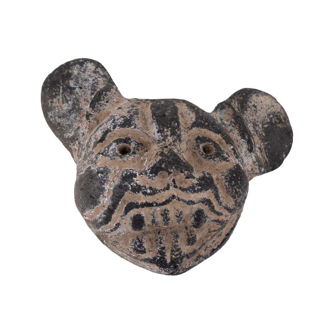 Hand Carved Clay Small Format Mask