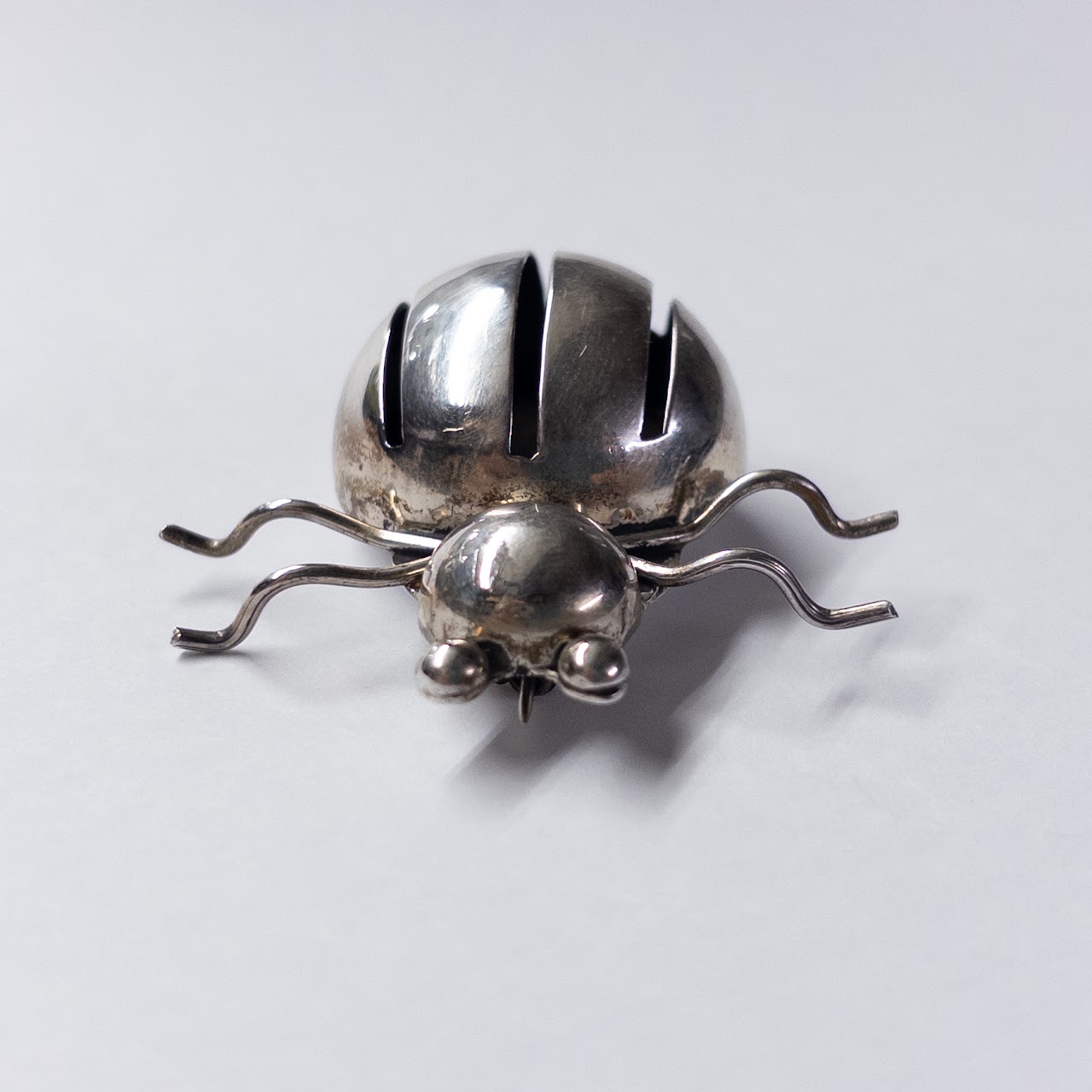 Sterling Silver Spider Brooch