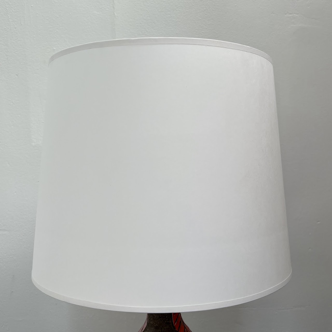 Raymor 1960s Modernist Italian Ceramic Table Lamp