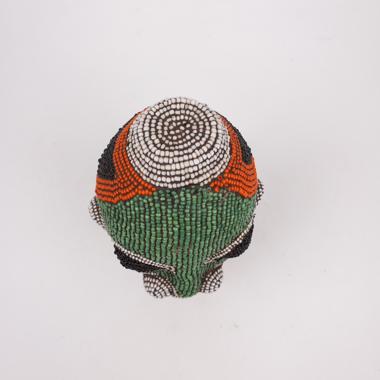 Bamilike African Beaded Head