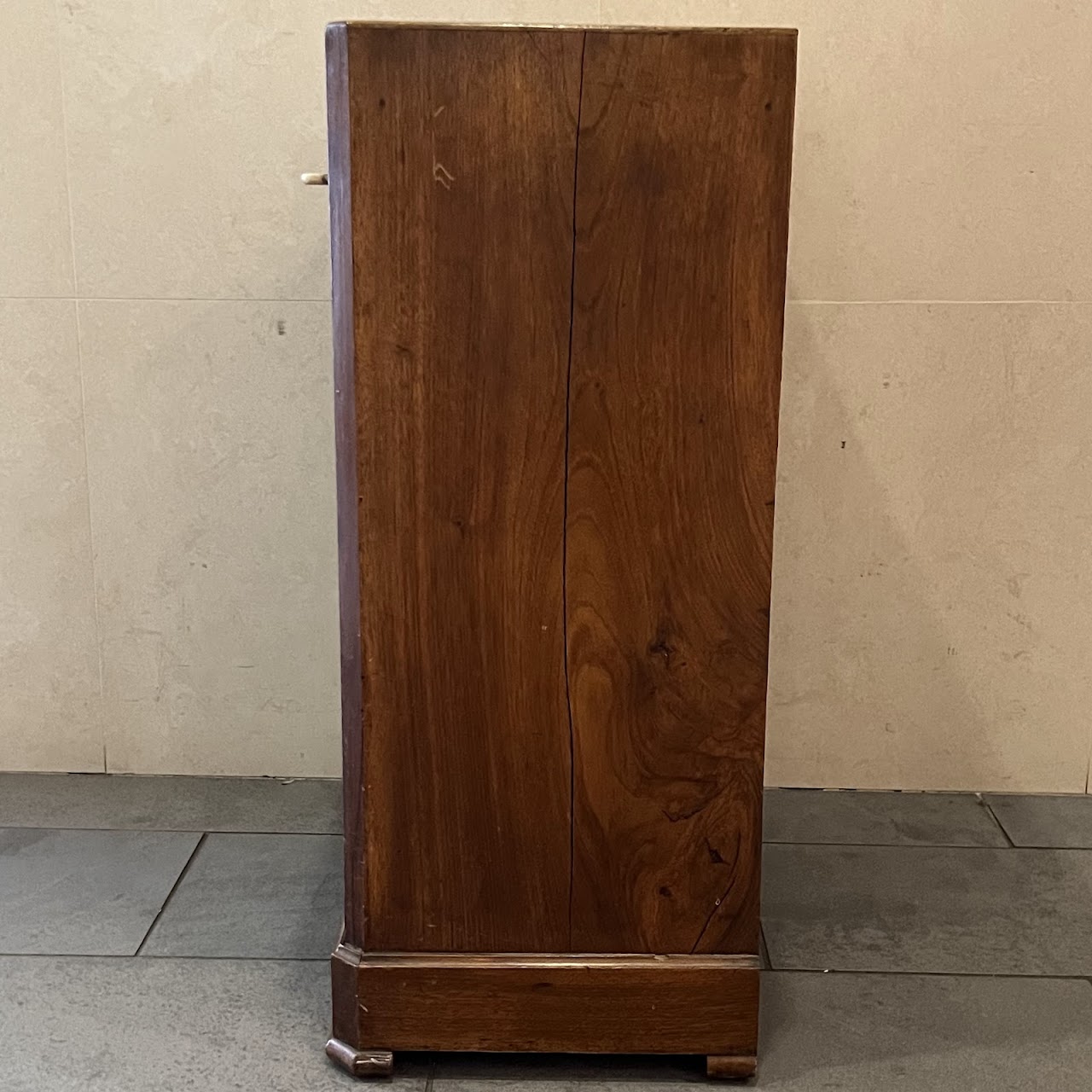 Victorian Walnut Marble Top Dry Sink