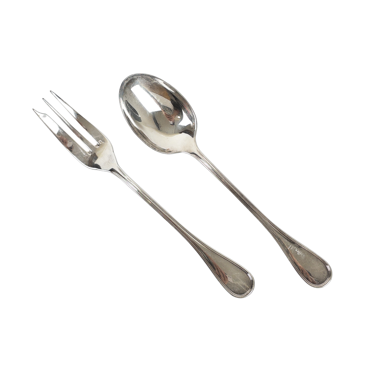 Christofle Serving Utensil Pair