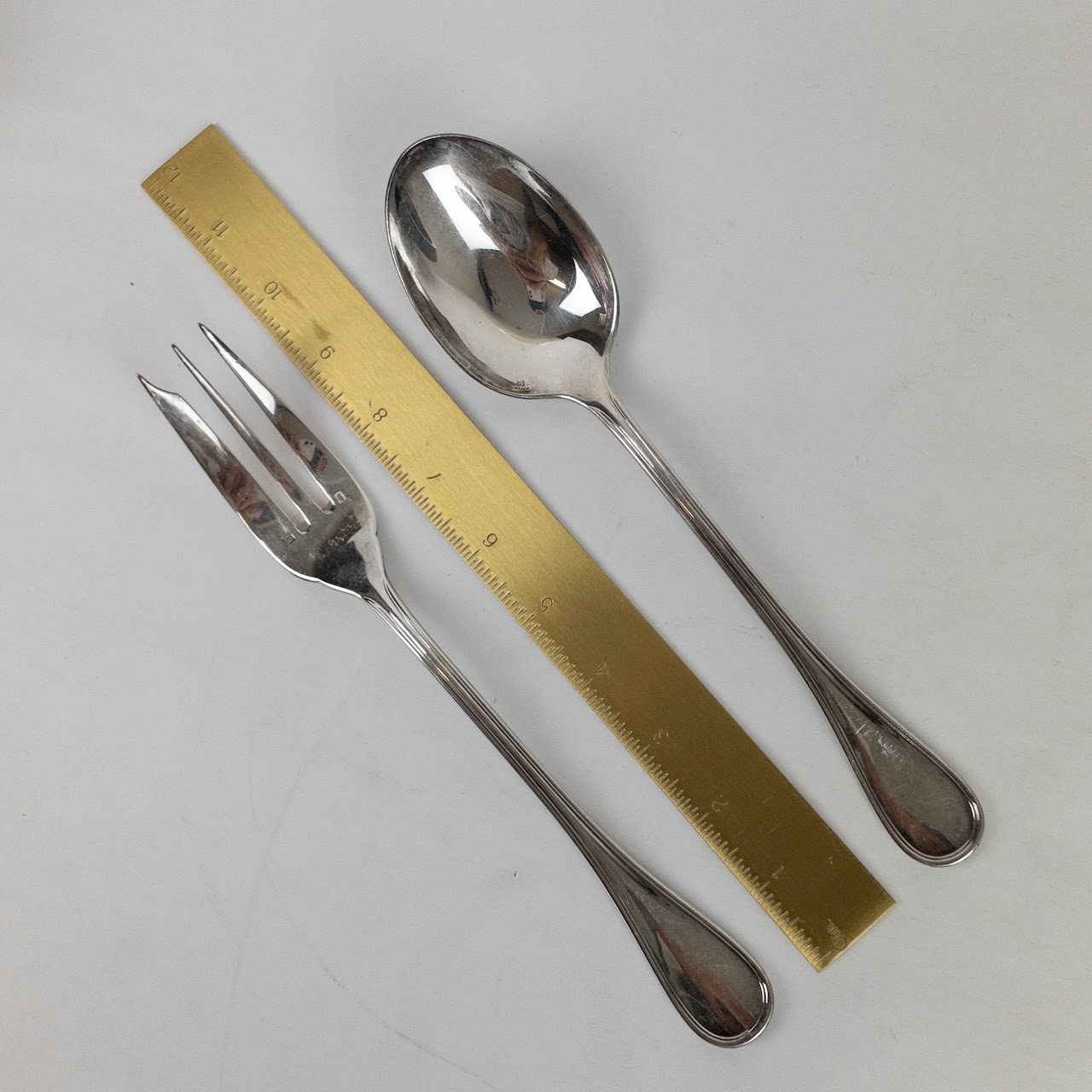 Christofle Serving Utensil Pair