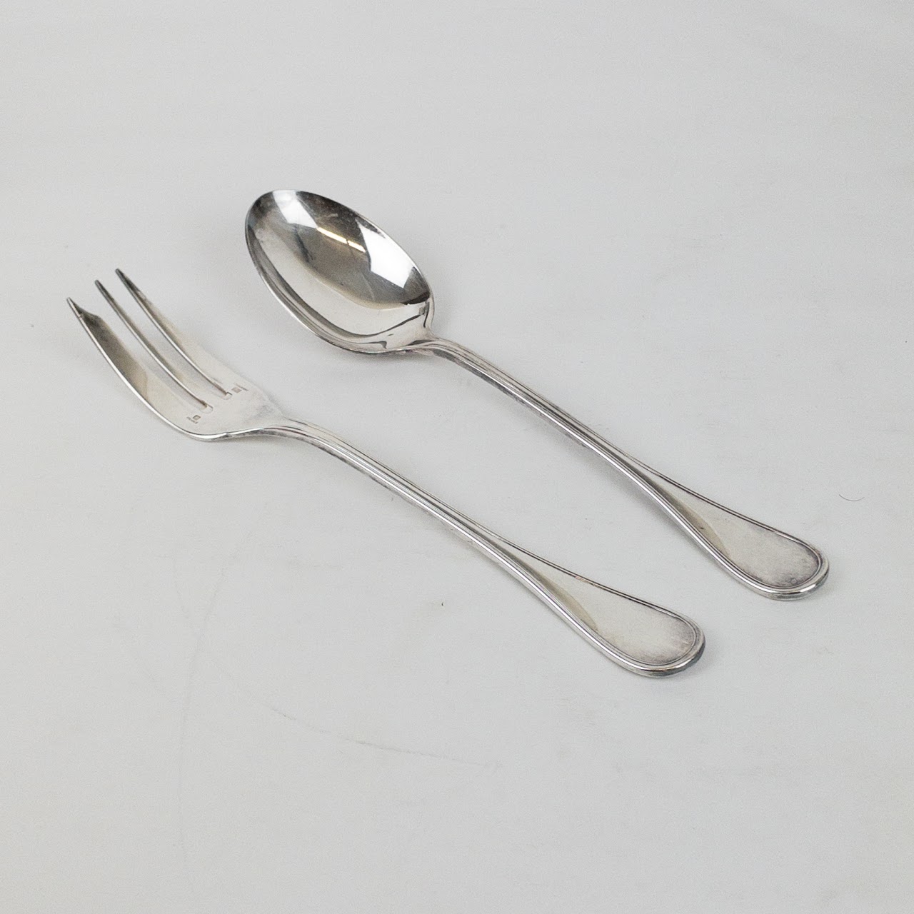 Christofle Serving Utensil Pair