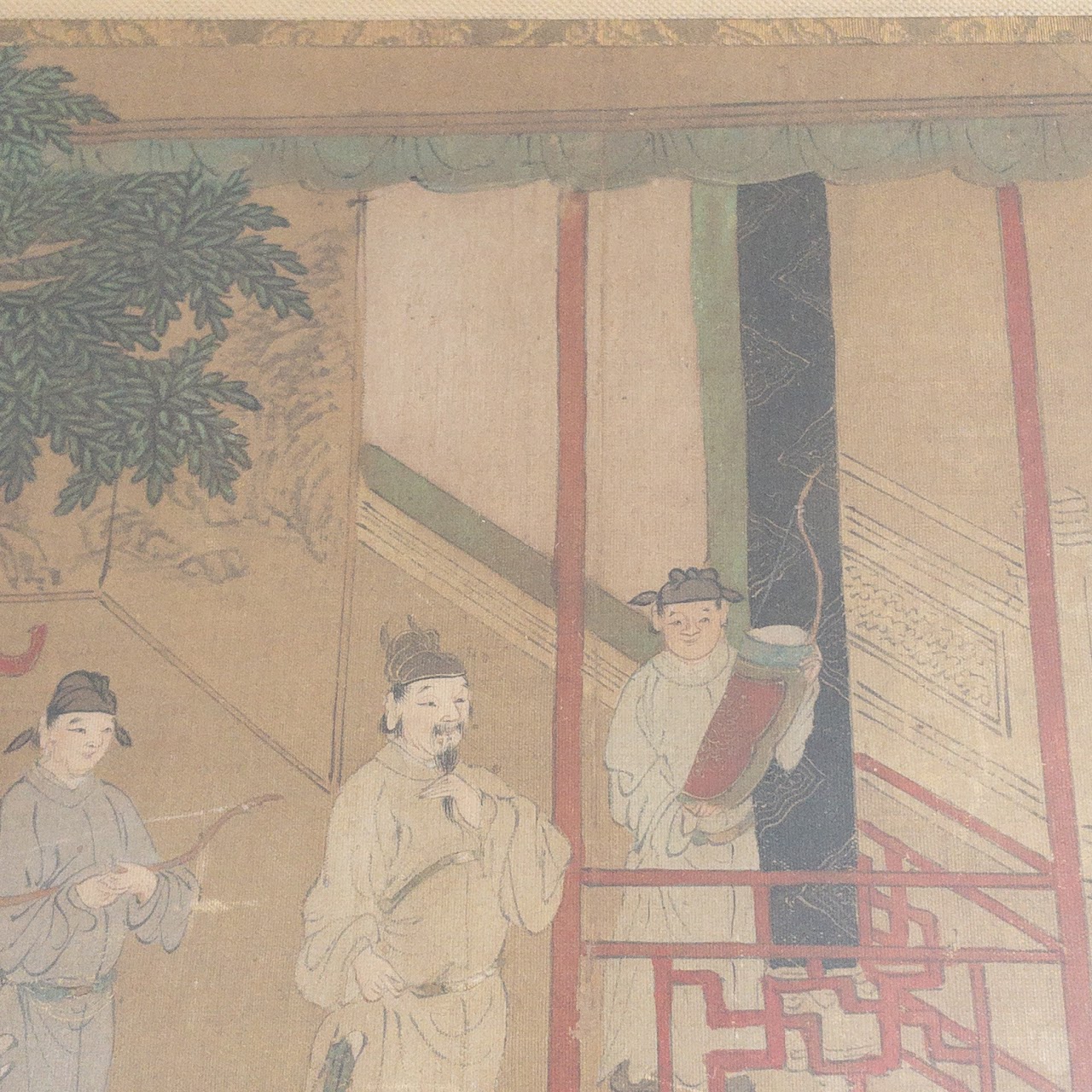 Chinese Antique Painting on Silk