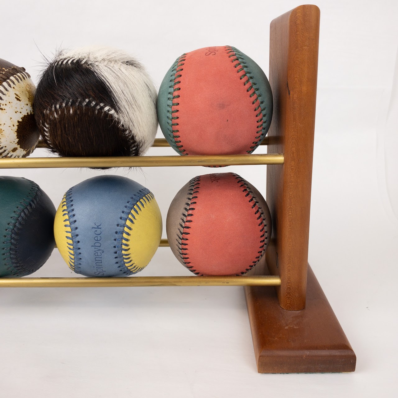 Spinneybeck Italian Leather Baseball Lot