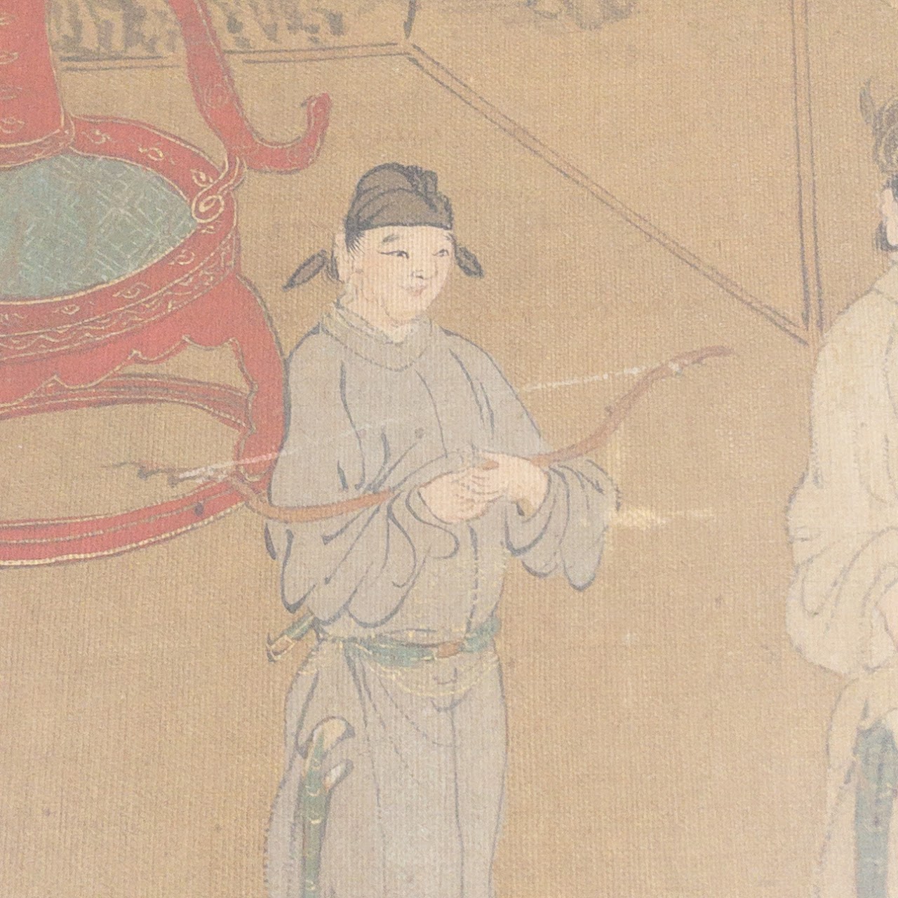 Chinese Antique Painting on Silk