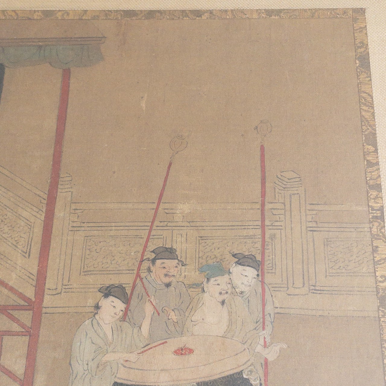 Chinese Antique Painting on Silk