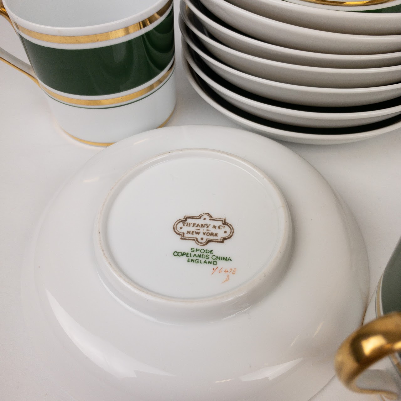 Tiffany & Co. X Spode Copeland  24-Piece Dinnerware Set