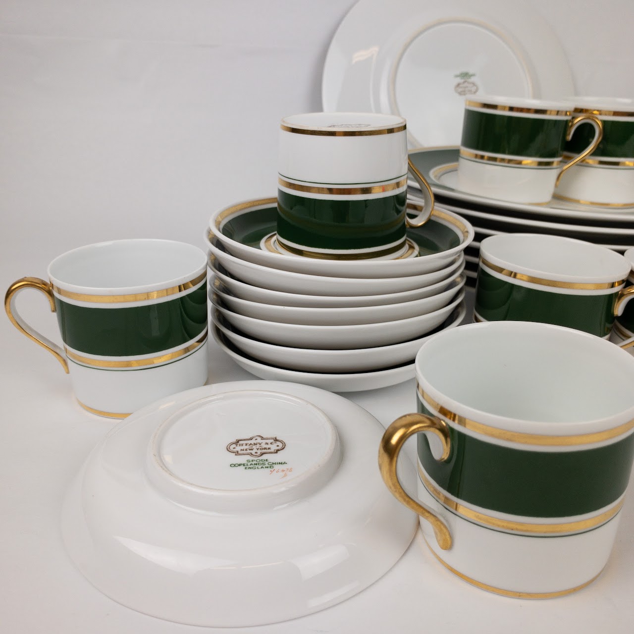 Tiffany & Co. X Spode Copeland  24-Piece Dinnerware Set