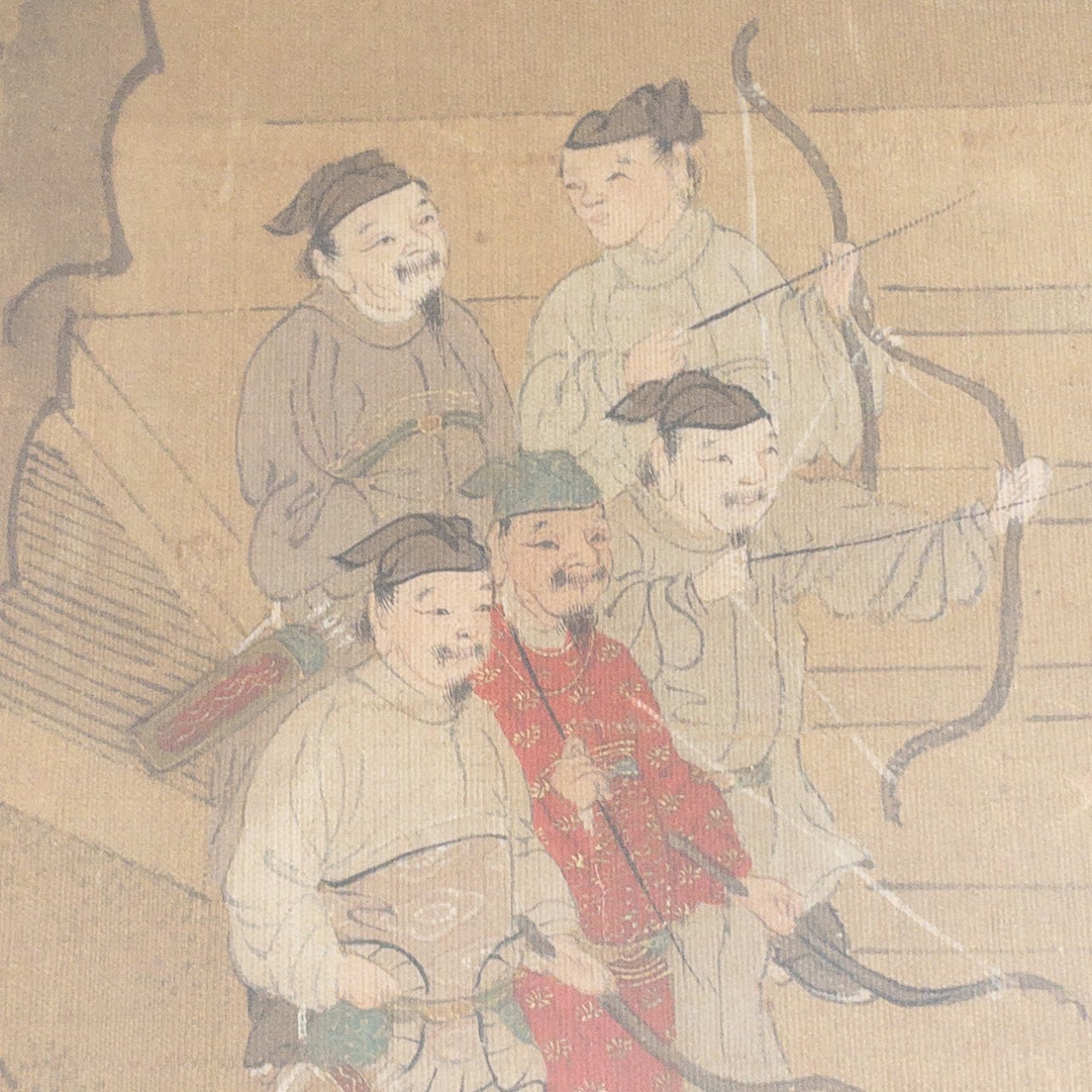 Chinese Antique Painting on Silk