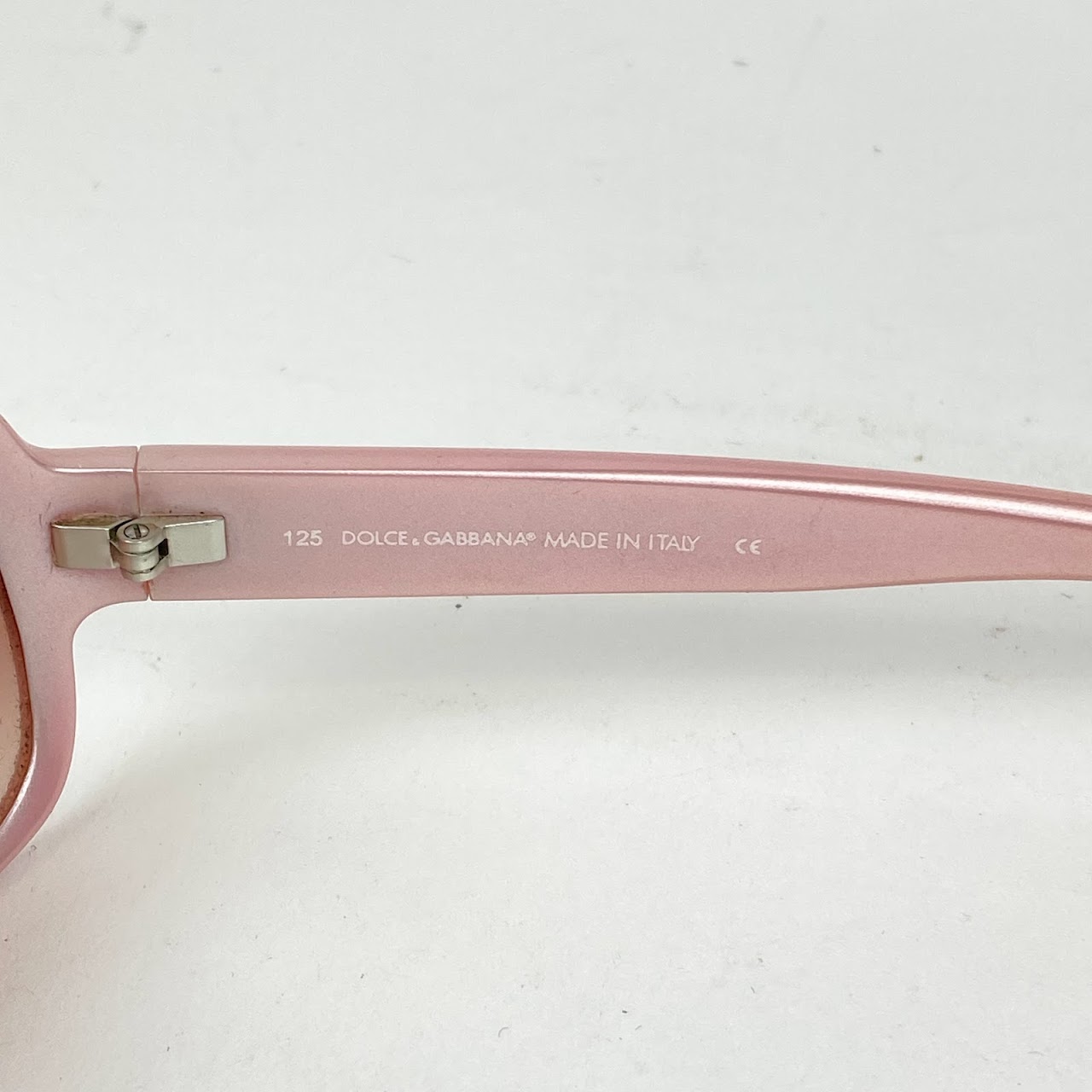 Dolce & Gabbana Pink Frame Sunglasses