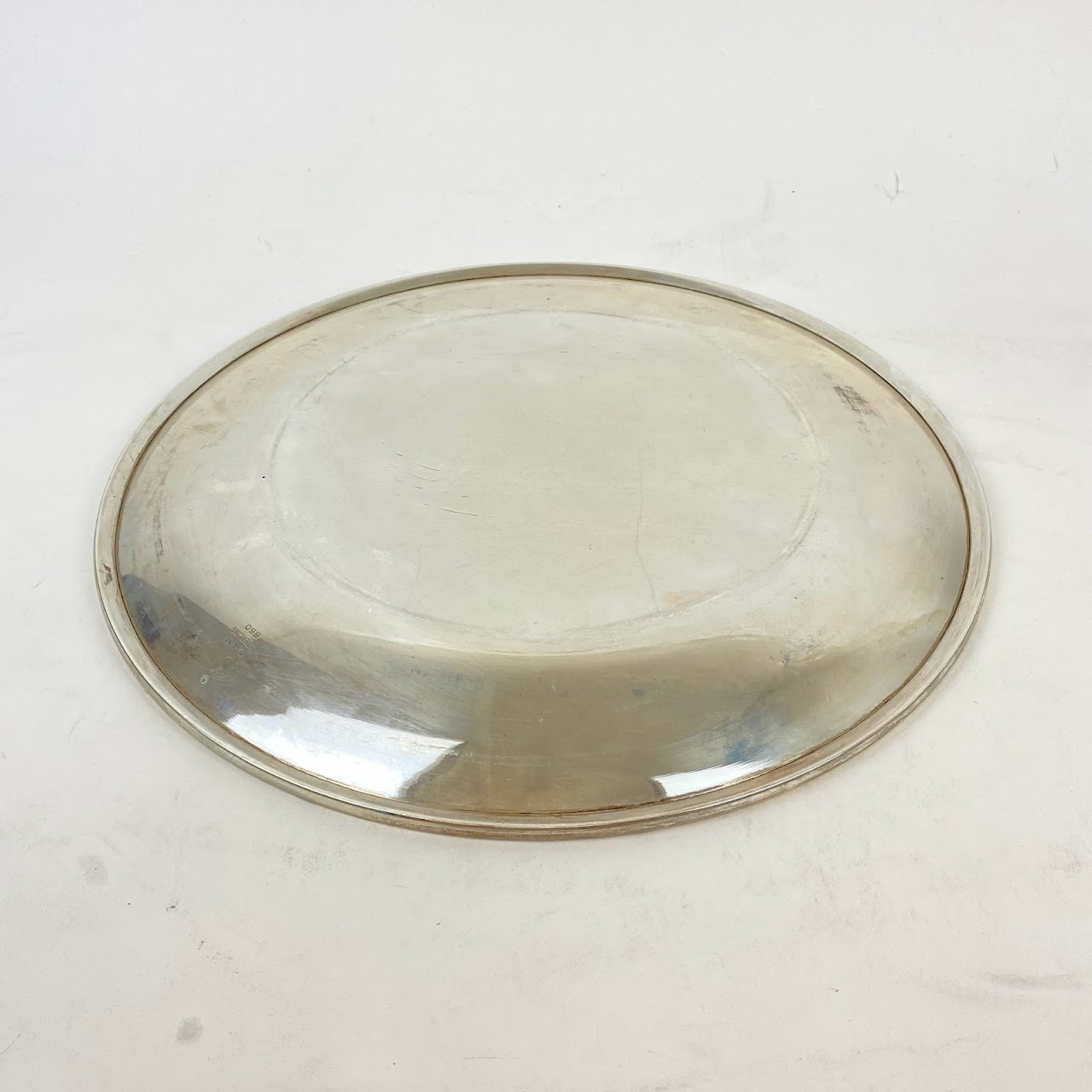 Sterling Silver Plain Charger Tray