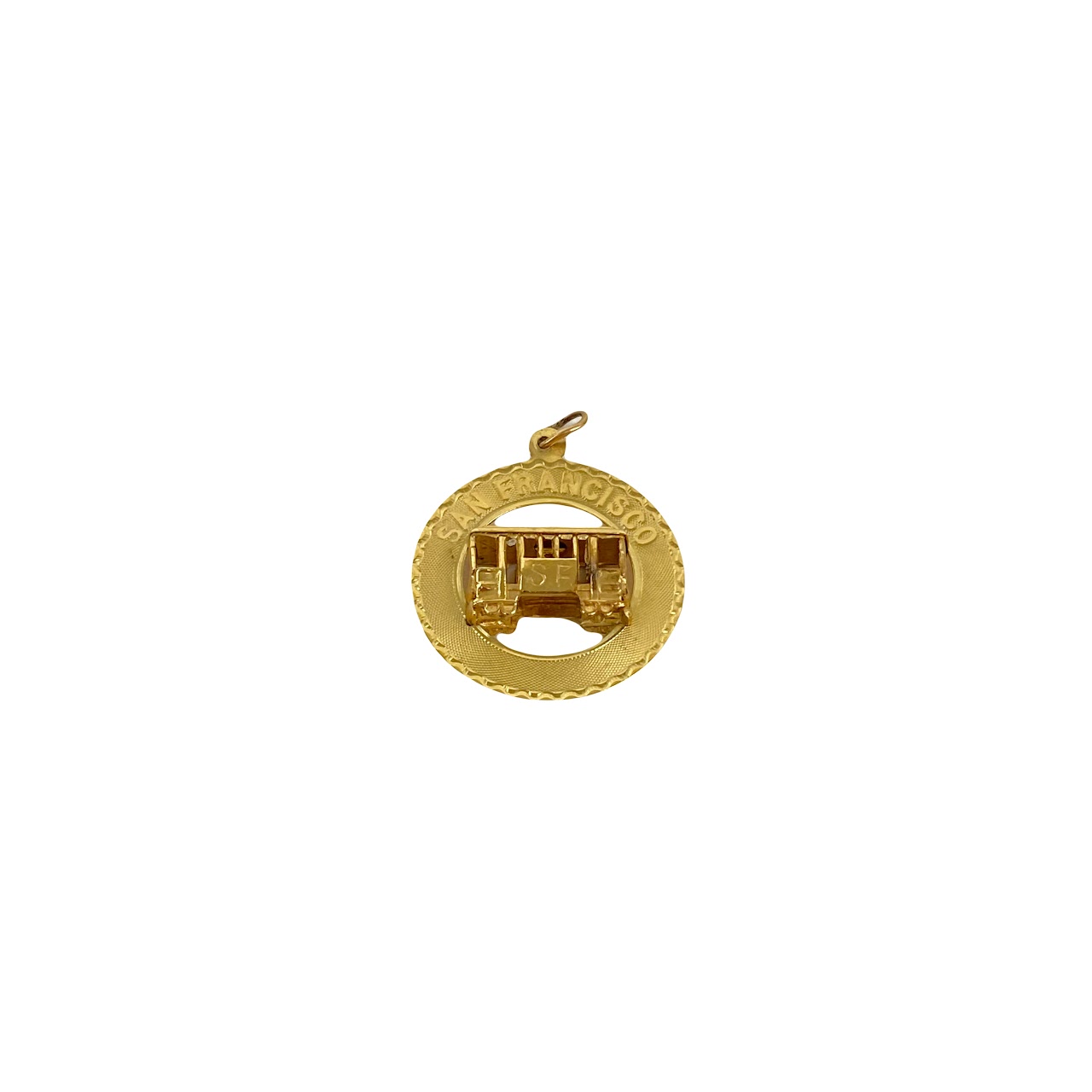 14k Gold San Francisco Pendant