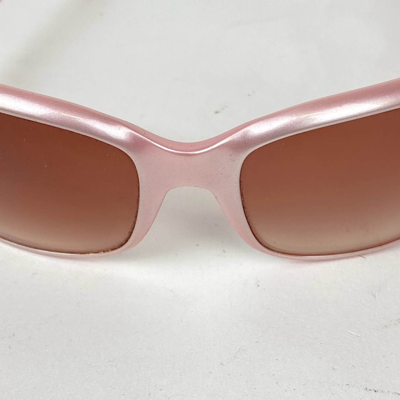 Dolce & Gabbana Pink Frame Sunglasses