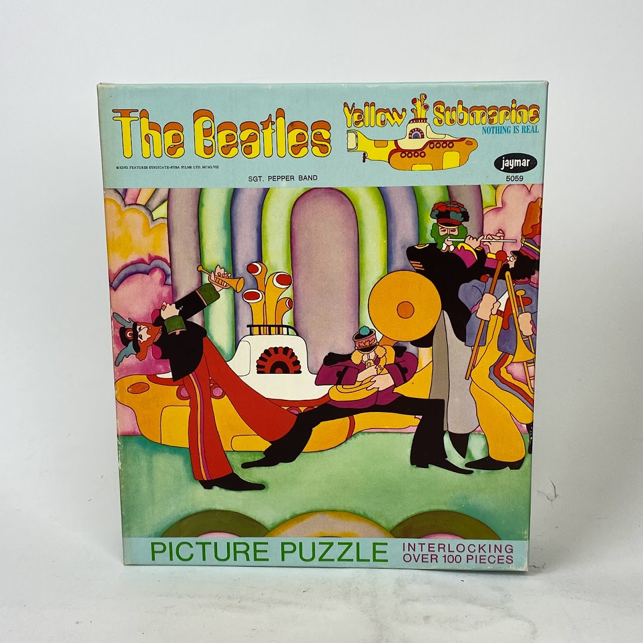 The Beatles Yellow Submarine Picture Puzzle Three Piece Set All Unopened