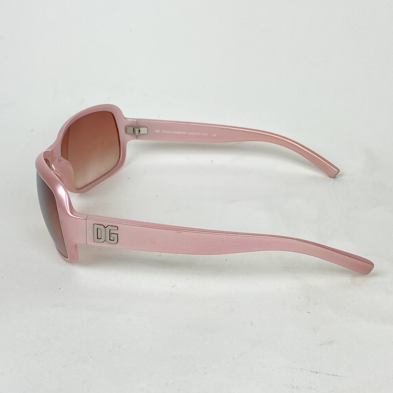 Dolce & Gabbana Pink Frame Sunglasses