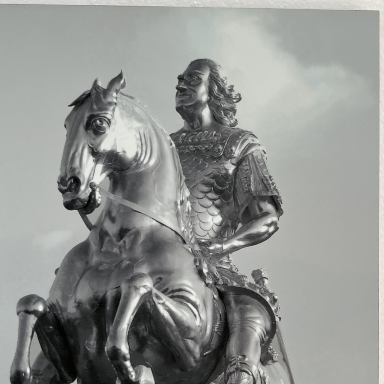 Amelie von Oppen Signed Golden Rider Dresden Photograph