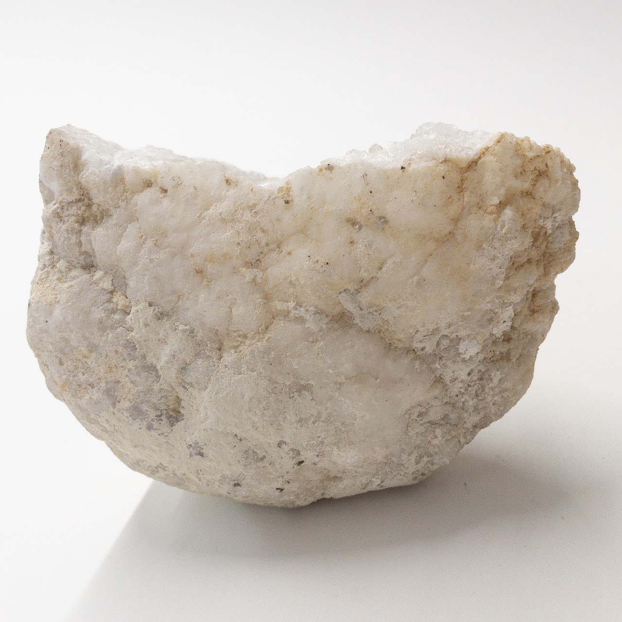 Quartz Crystal Split Geode Specimen