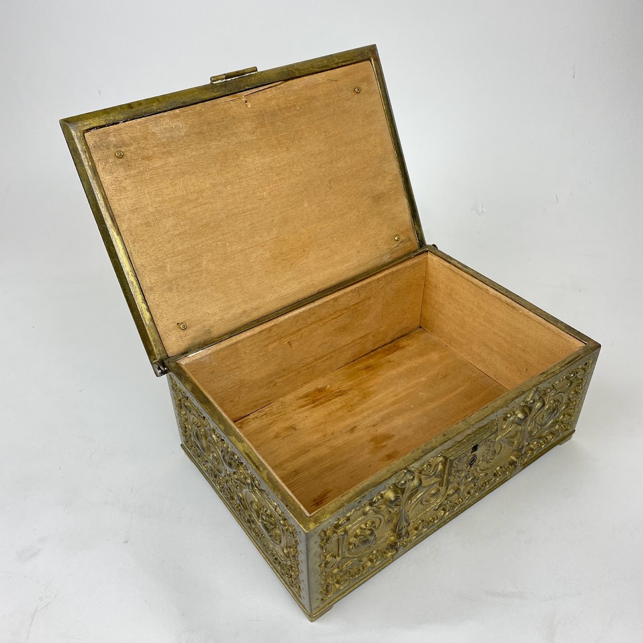 German 19th Century Beaux Arts Brass Box