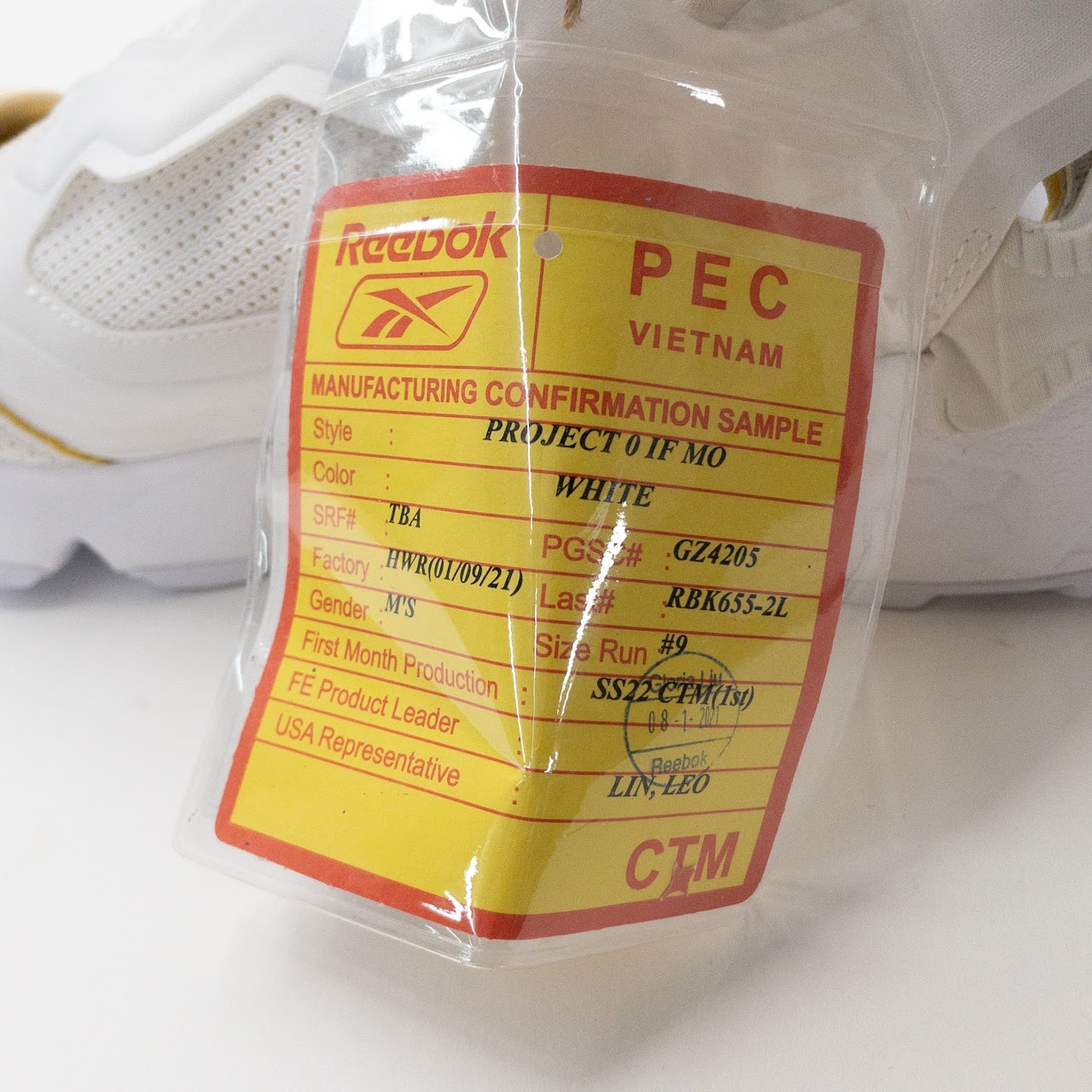 Maison Margiela X Reebok Insta-Pump Sample Sneakers