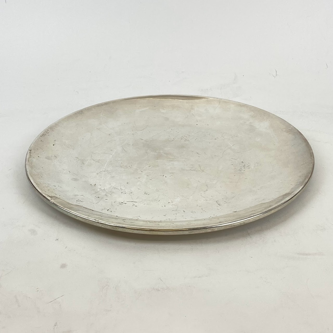 Sterling Silver Plain Charger Tray