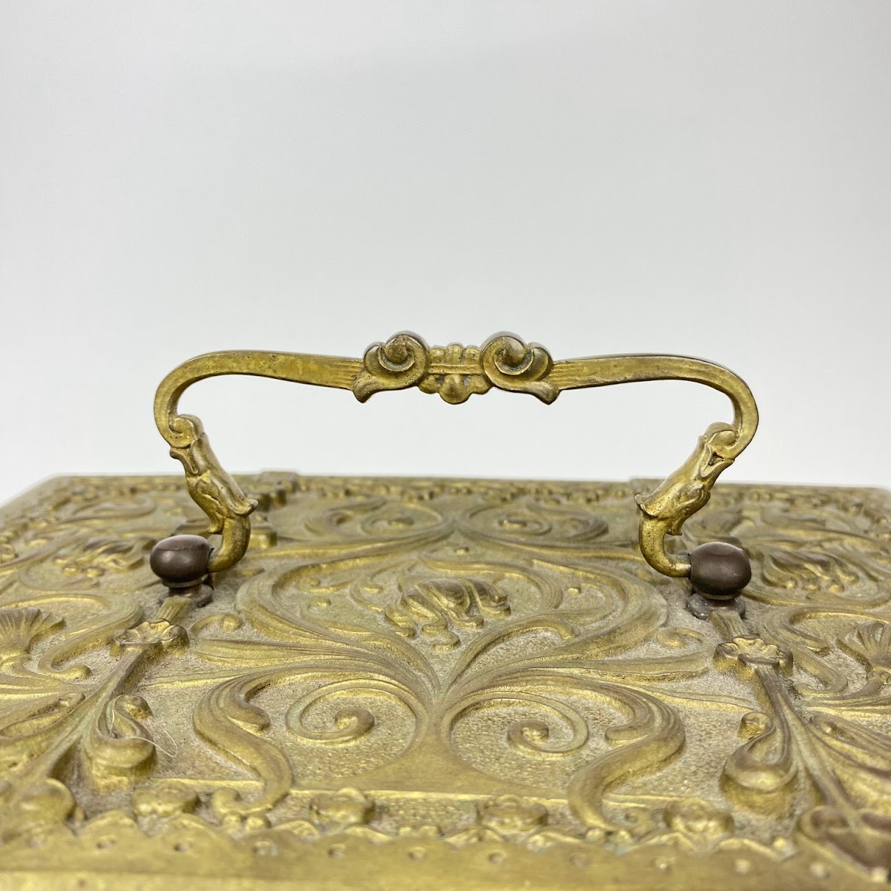 German 19th Century Beaux Arts Brass Box