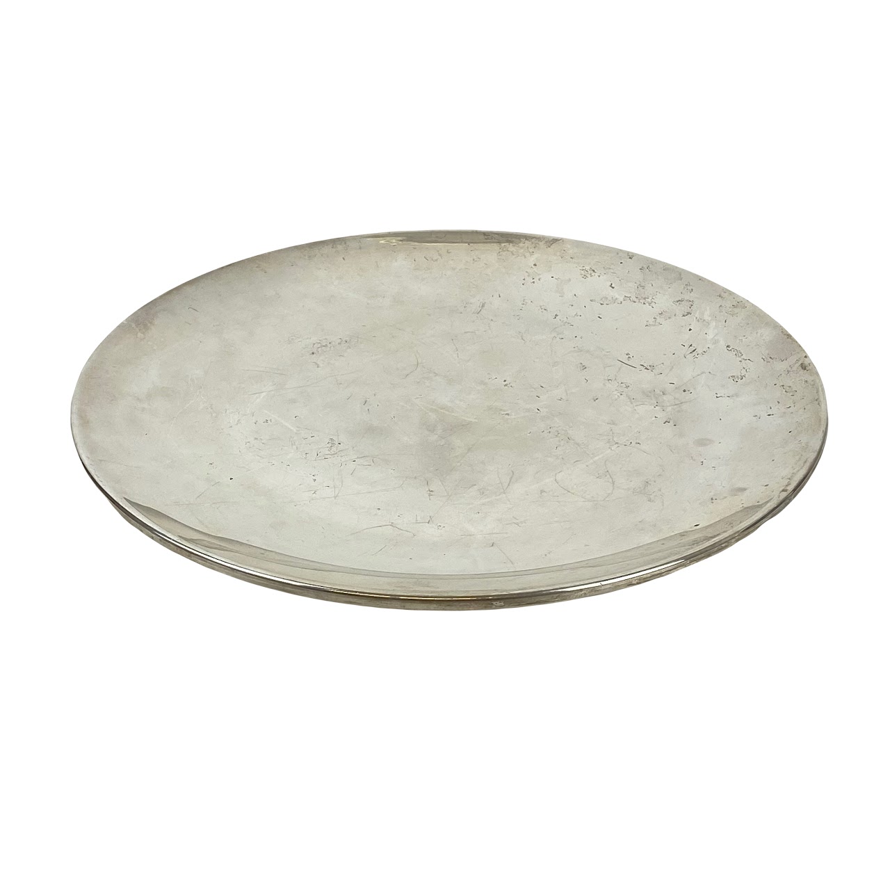 Sterling Silver Plain Charger Tray