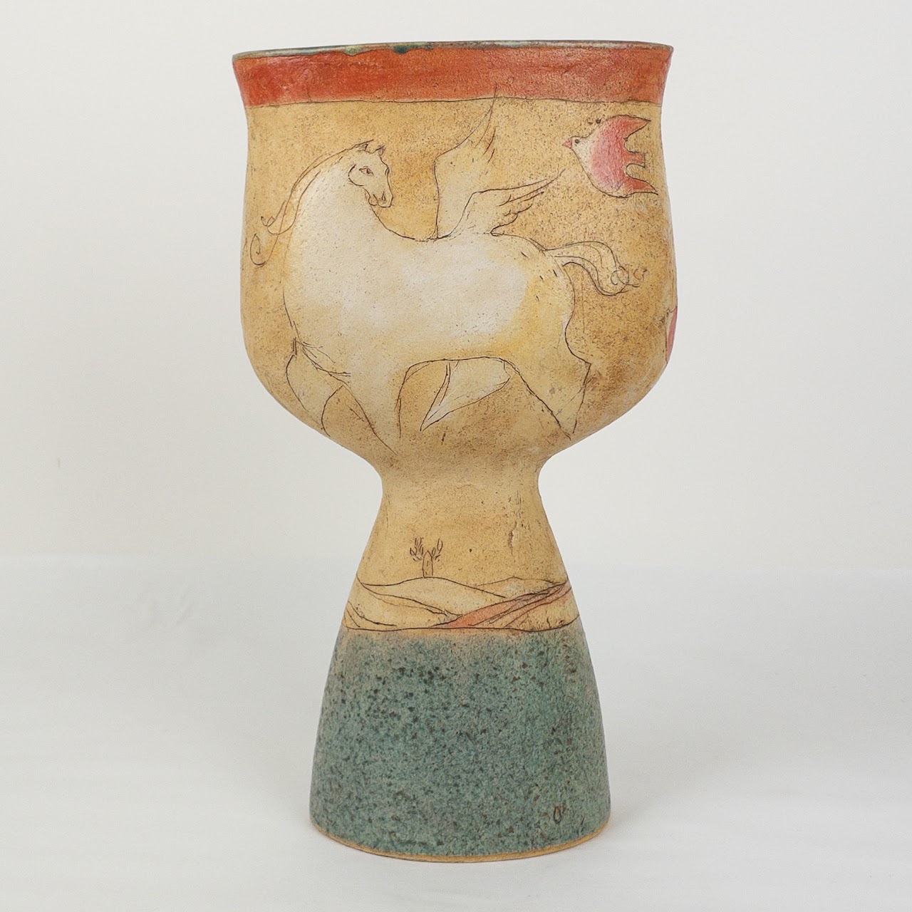 Margaret Wozniak Modernist Vase