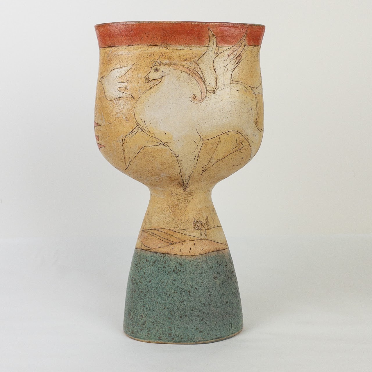 Margaret Wozniak Modernist Vase