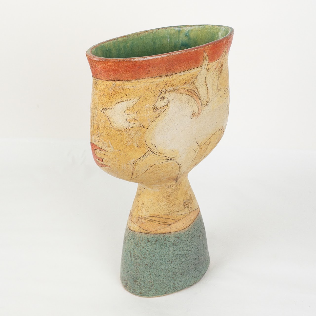 Margaret Wozniak Modernist Vase