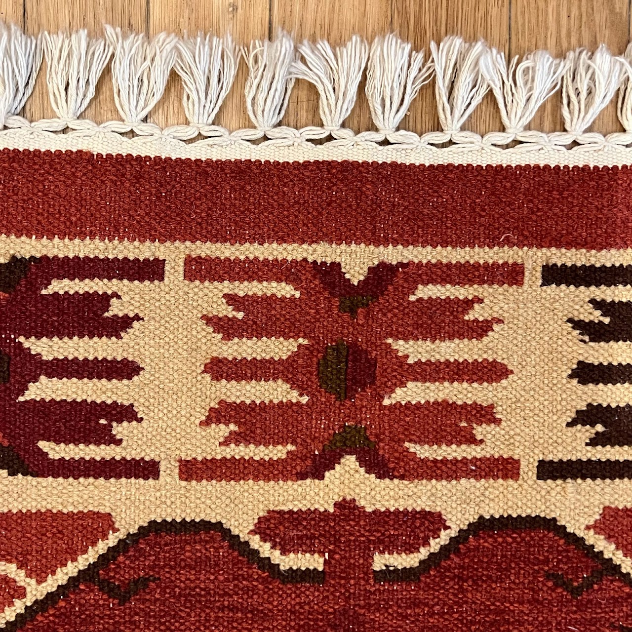 Wool Kilim Area Rug #1