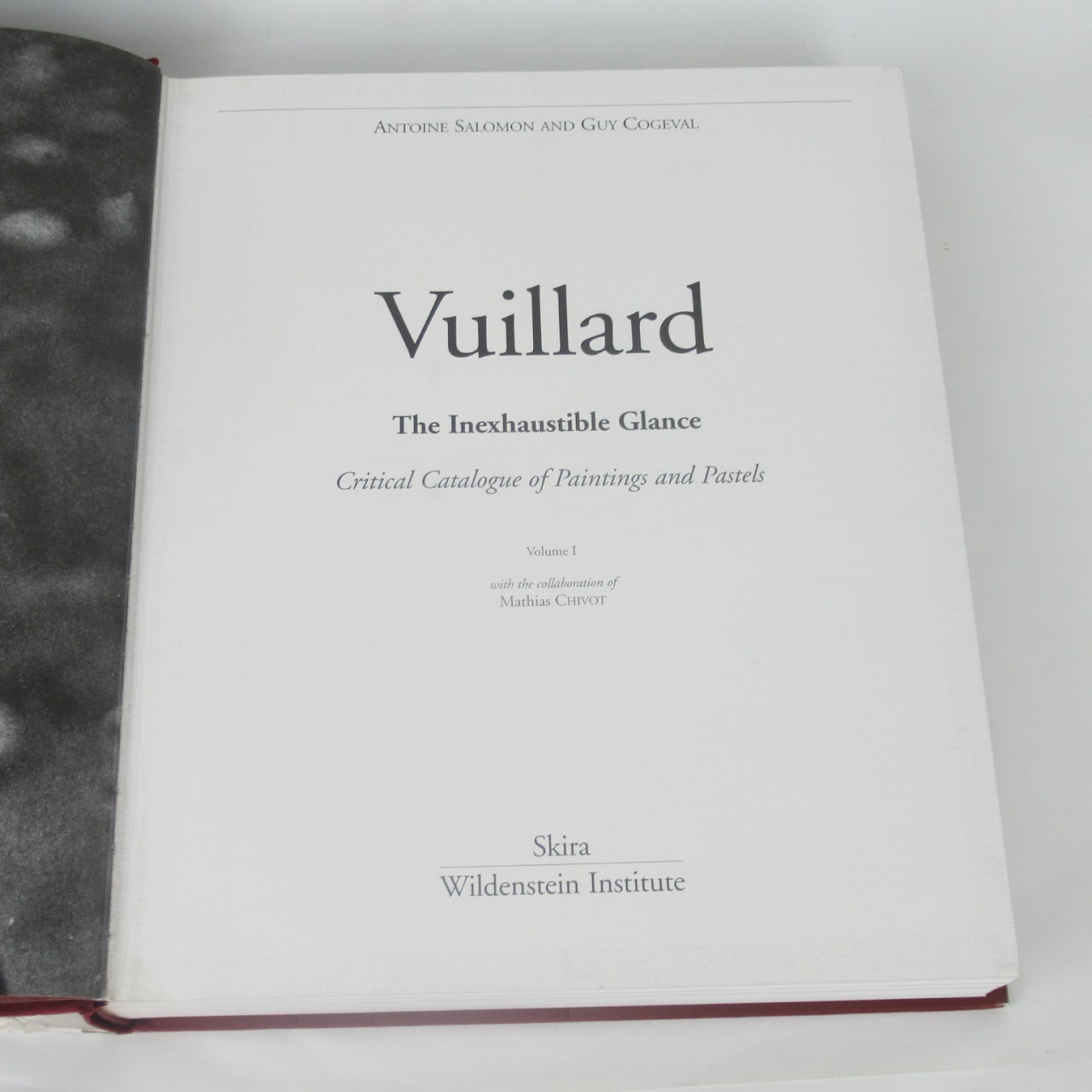 Vuillard Critical Catalog Of Paintings & Pastels. Three Book Set